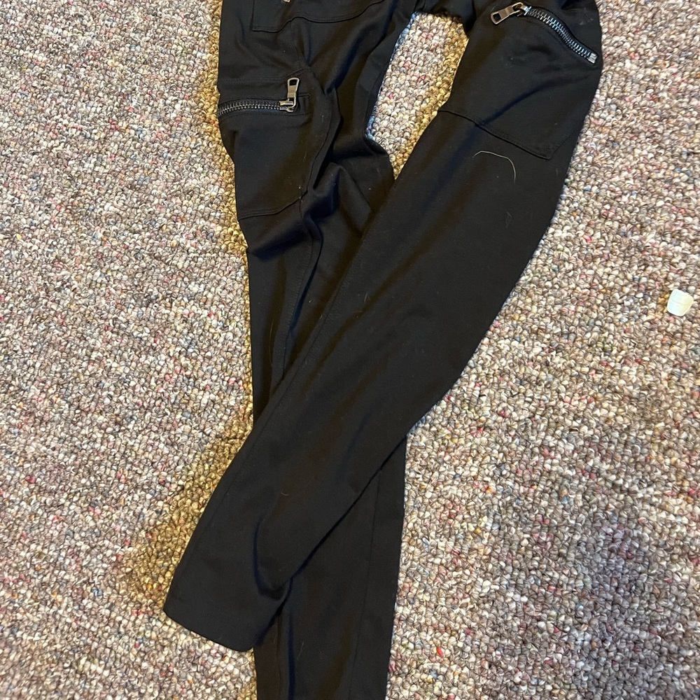 Justice black leggings